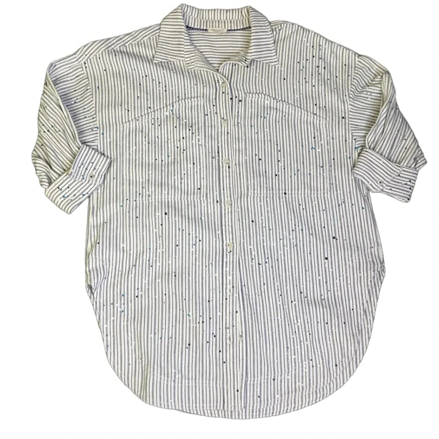 Top 3/4 Sleeve By Pilcro In Striped Pattern, Size: Xs