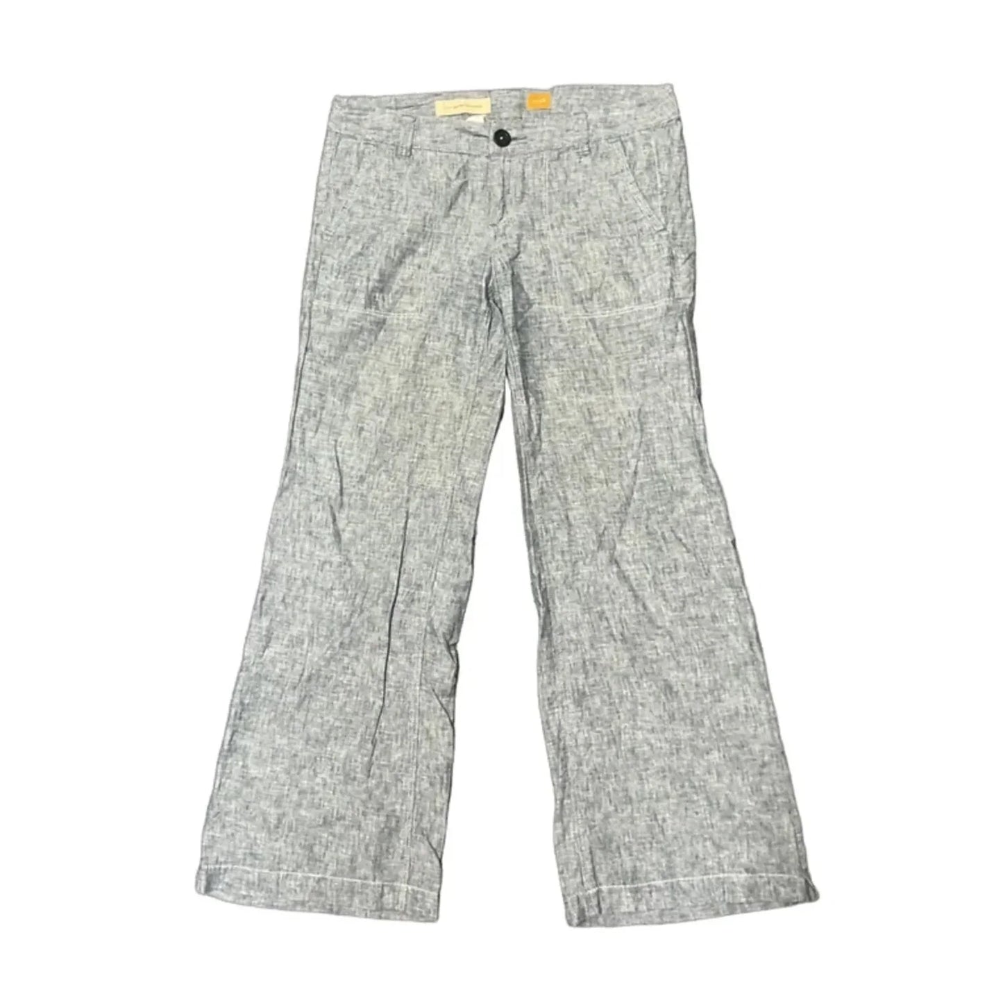 Pants Linen By Pilcro In Blue, Size: 8