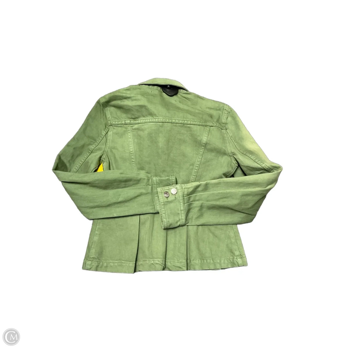 Jacket Denim By Veronica Beard In Green Denim, Size: S