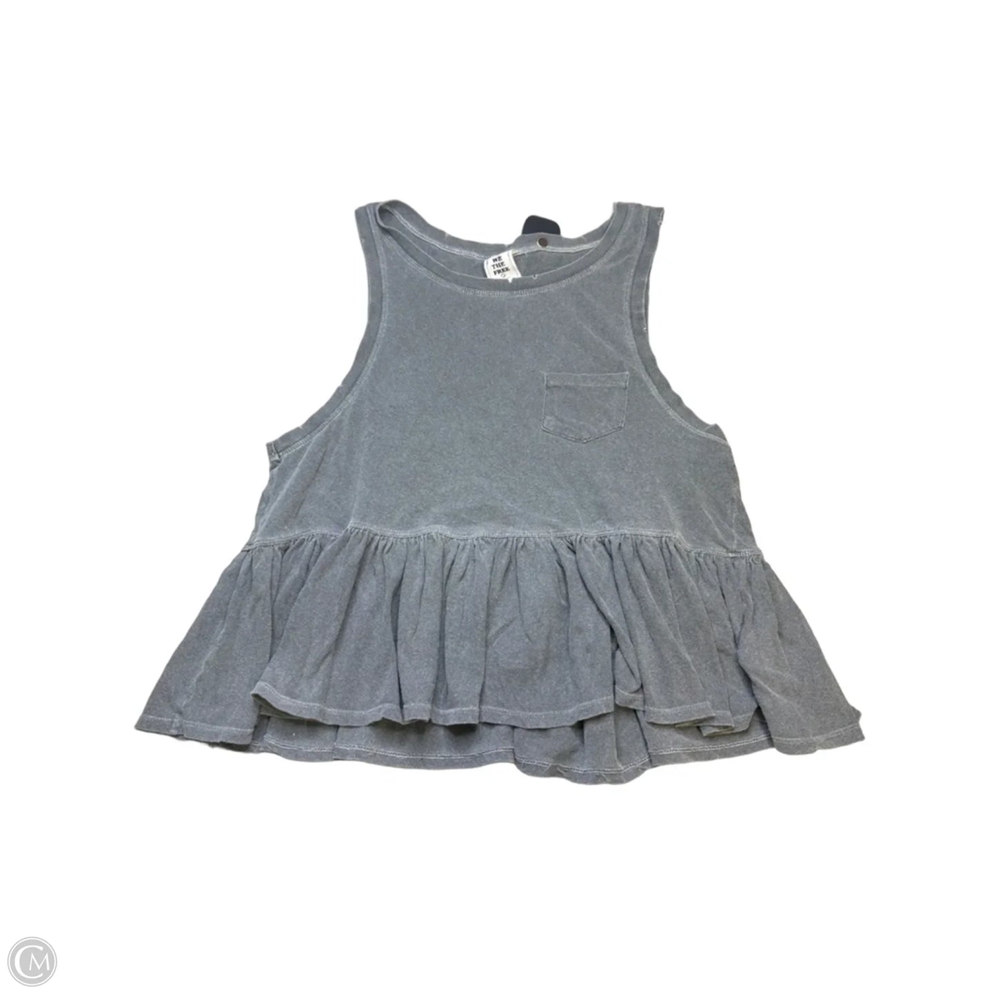 Top Sleeveless By We The Free In Grey, Size: S