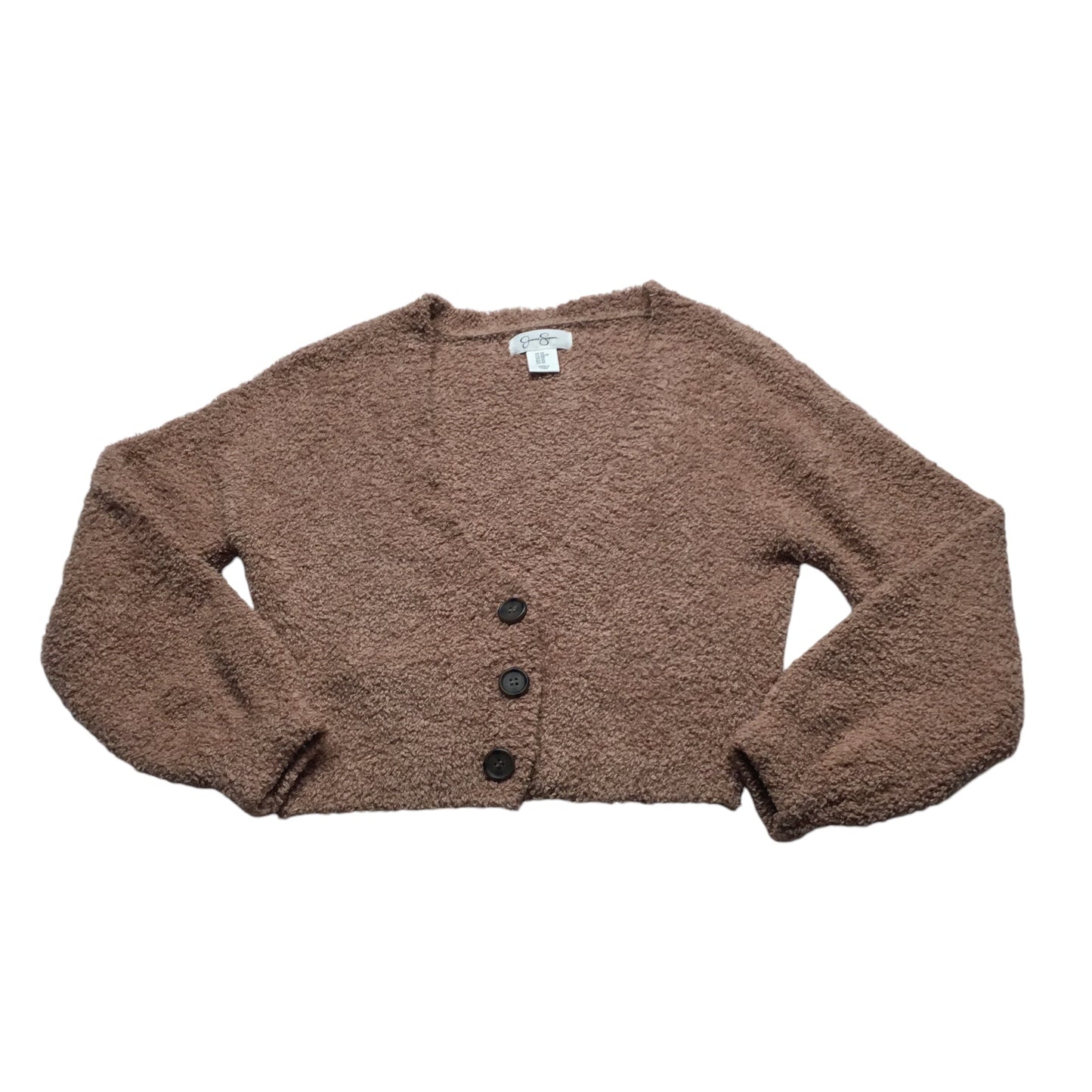 Sweater Cardigan By Jessica Simpson In Peach, Size: Xs