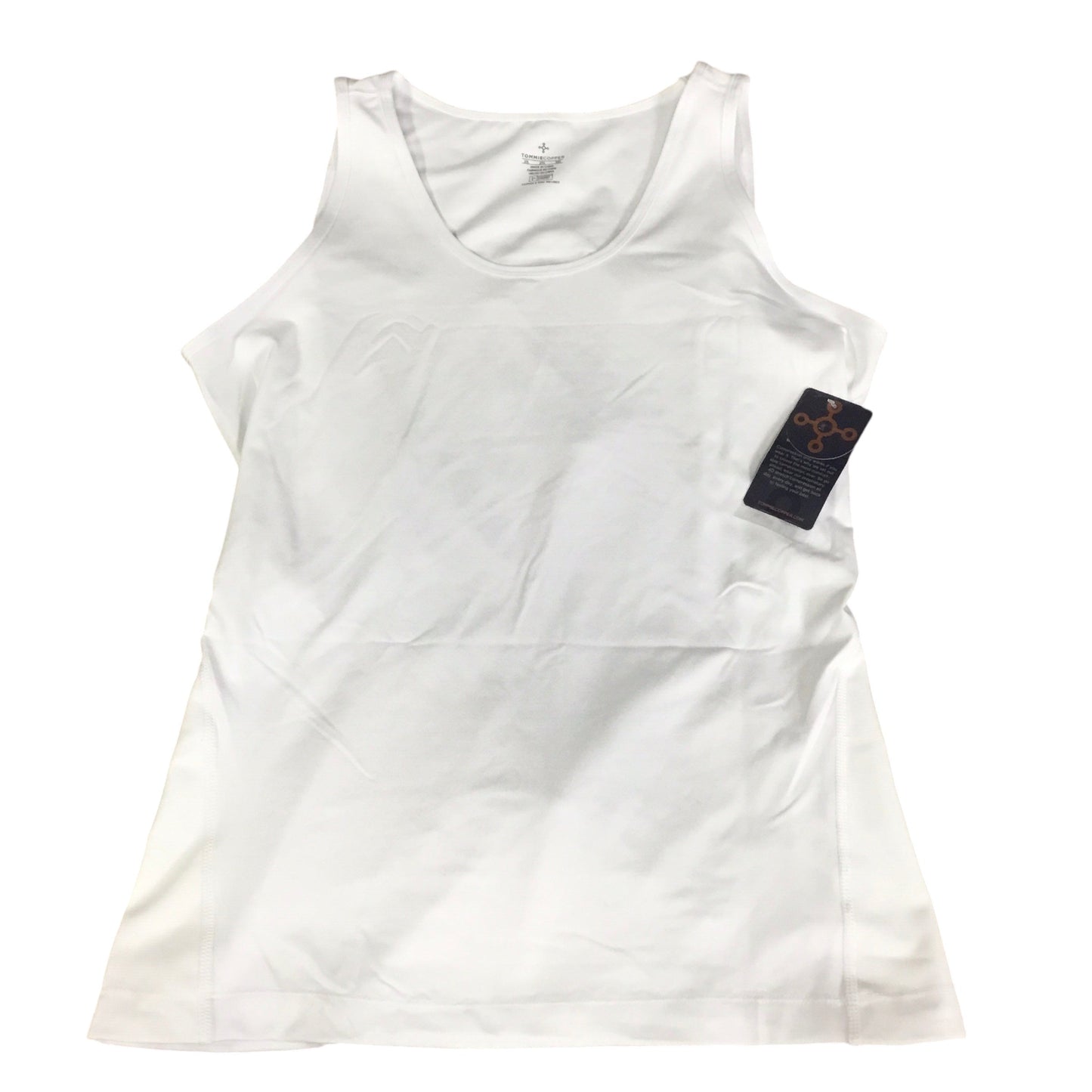 Athletic Tank Top By Cmc In White, Size: 2x