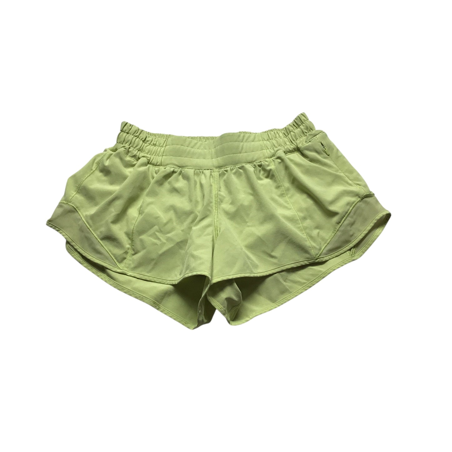 Athletic Shorts By Lululemon In Green, Size: 6