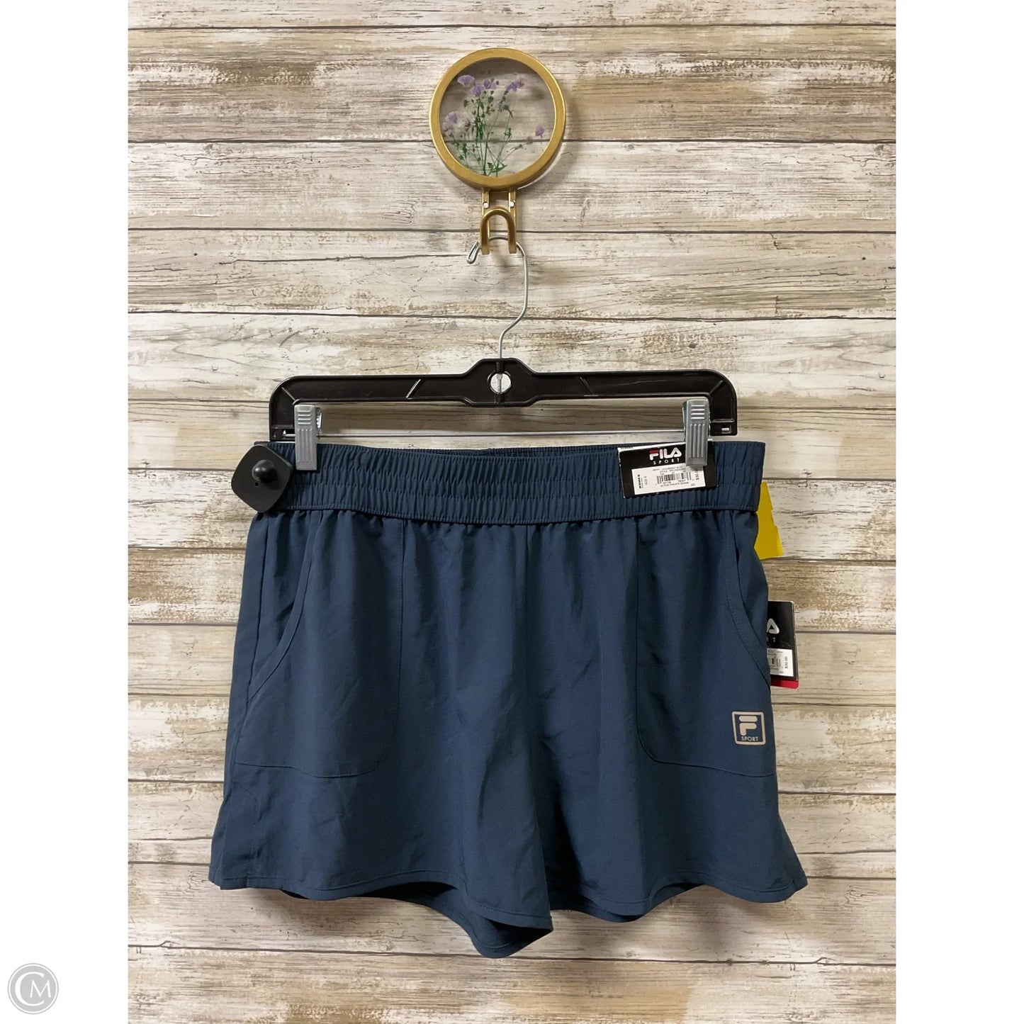 Athletic Shorts By Fila In Navy, Size: S
