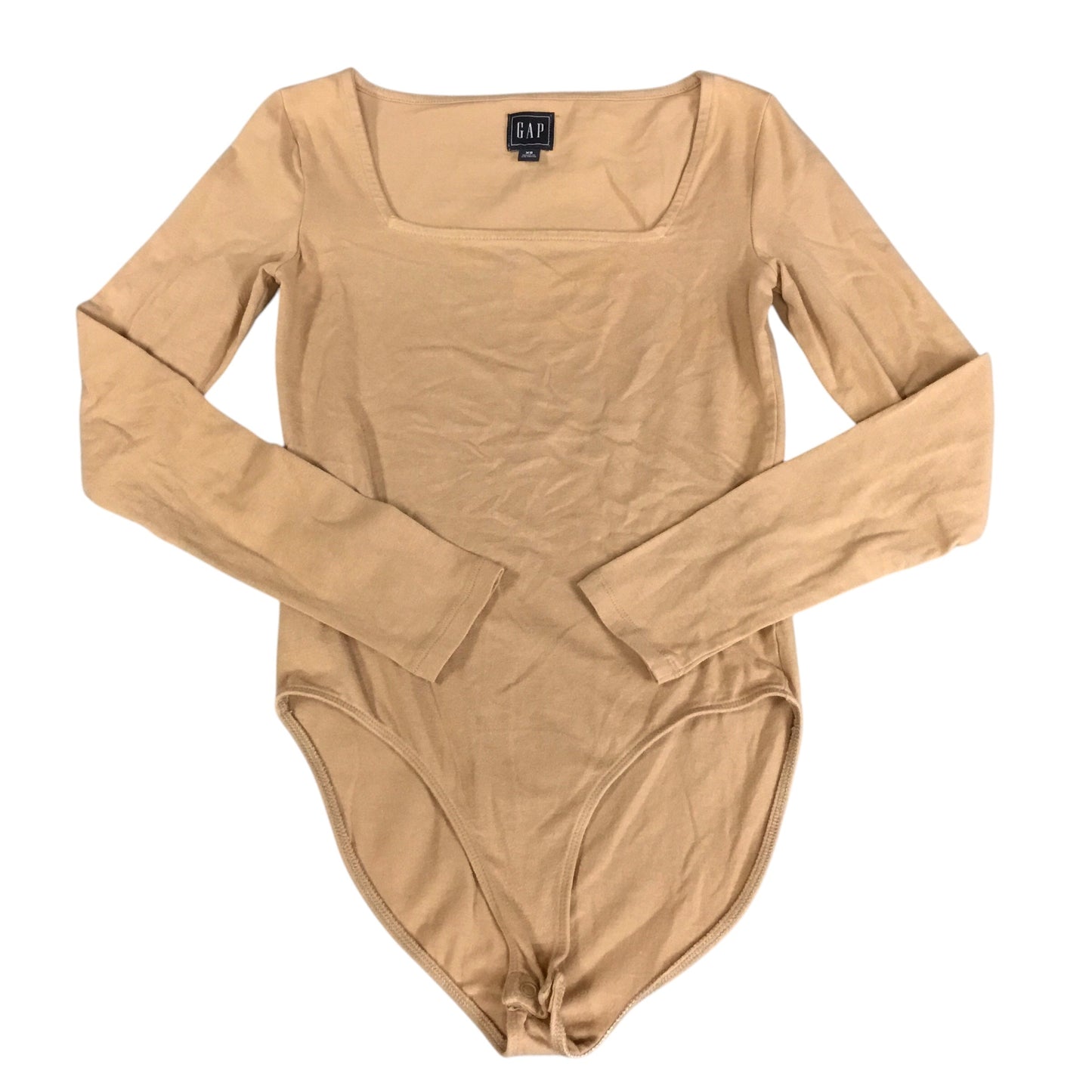 Bodysuit By Gap In Tan, Size: Xs