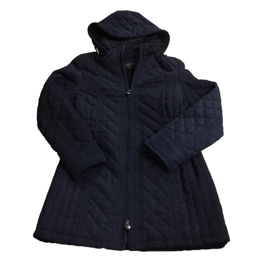 Coat Puffer & Quilted By Braetan In Navy, Size: S