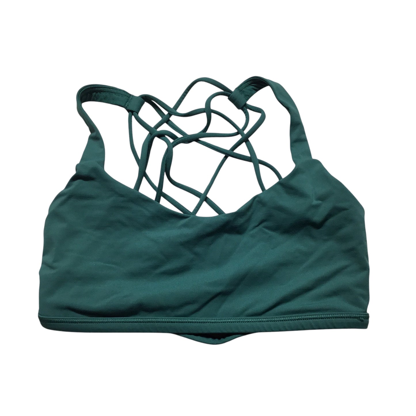 Athletic Bra By Lululemon In Green, Size: Xs