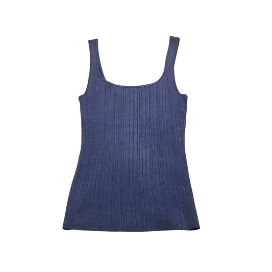 Top Sleeveless By Banana Republic In Blue, Size: Xs