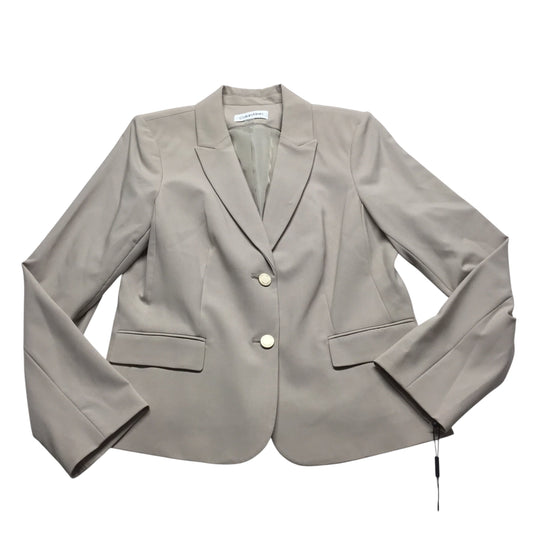 Blazer By Calvin Klein In Beige, Size: 12