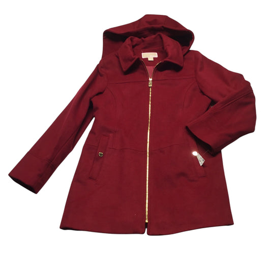 Coat Peacoat By Michael By Michael Kors In Red, Size: L