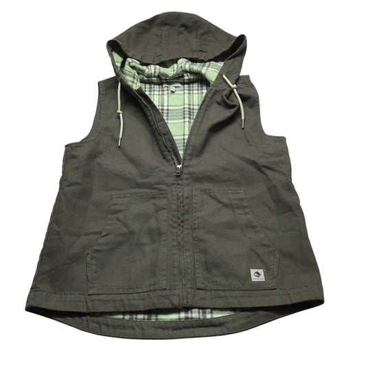 Vest Fleece By Clothes Mentor In Green, Size: S