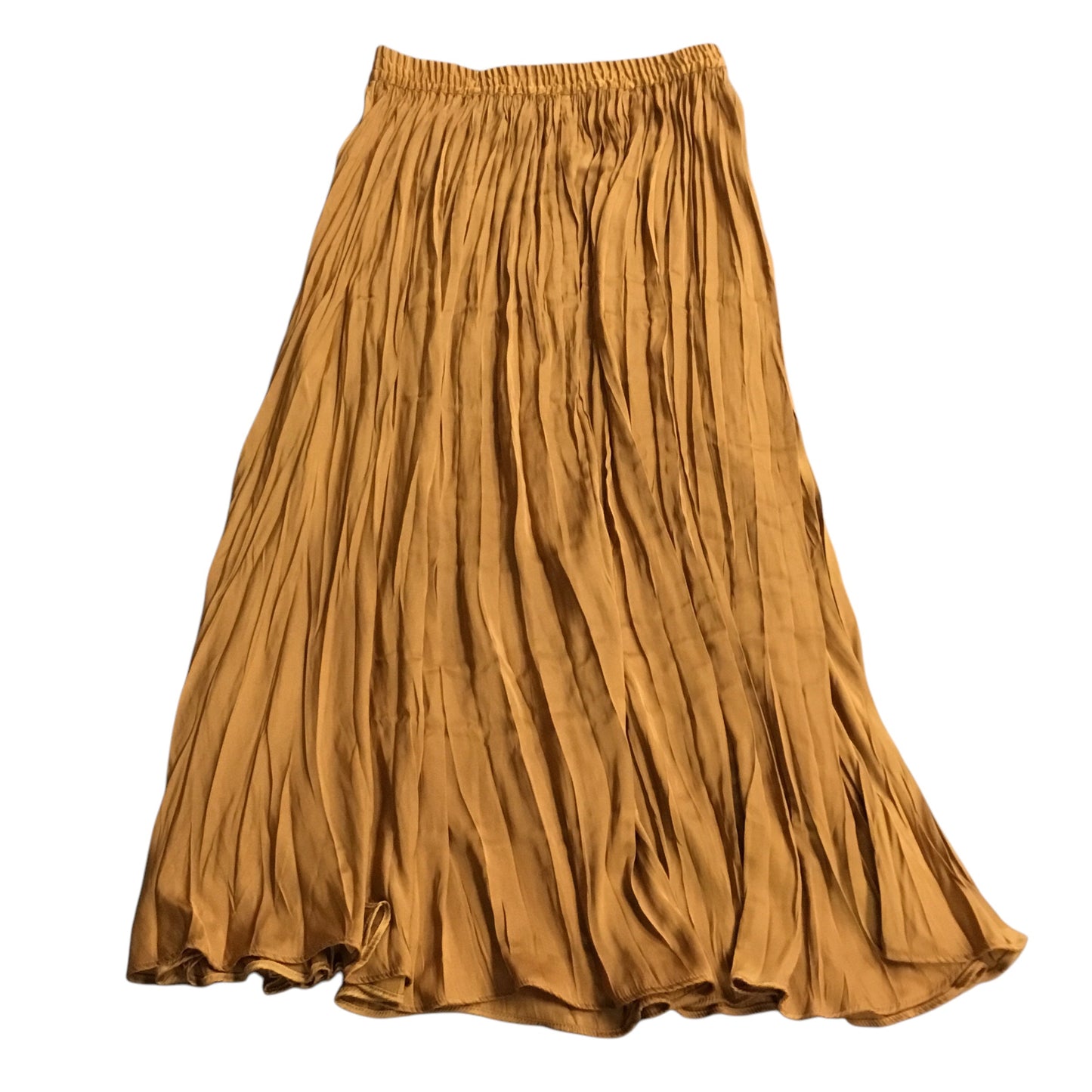 Skirt Maxi By Tahari By Arthur Levine In Yellow, Size: S