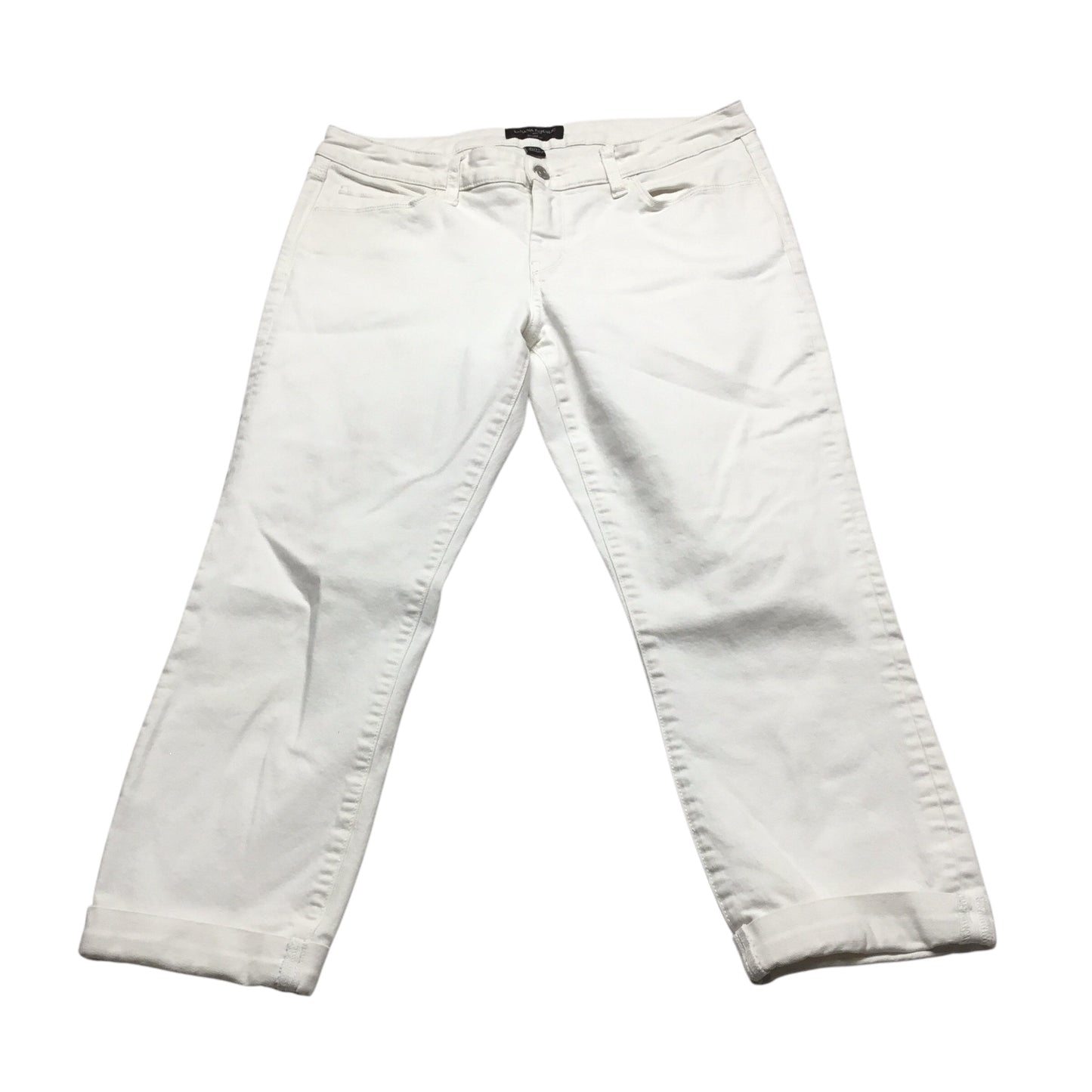 Capris By Banana Republic In White, Size: 12