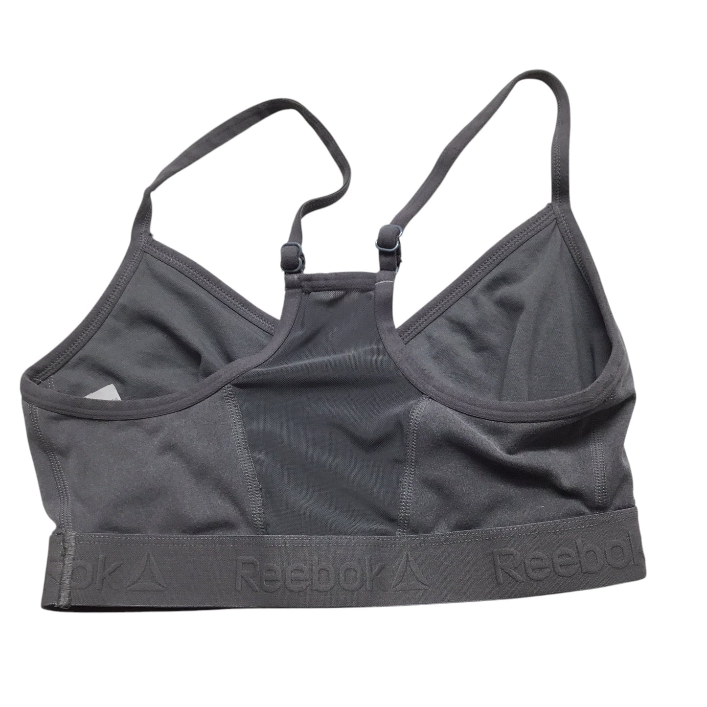 Athletic Bra By Reebok In Grey, Size: Xs