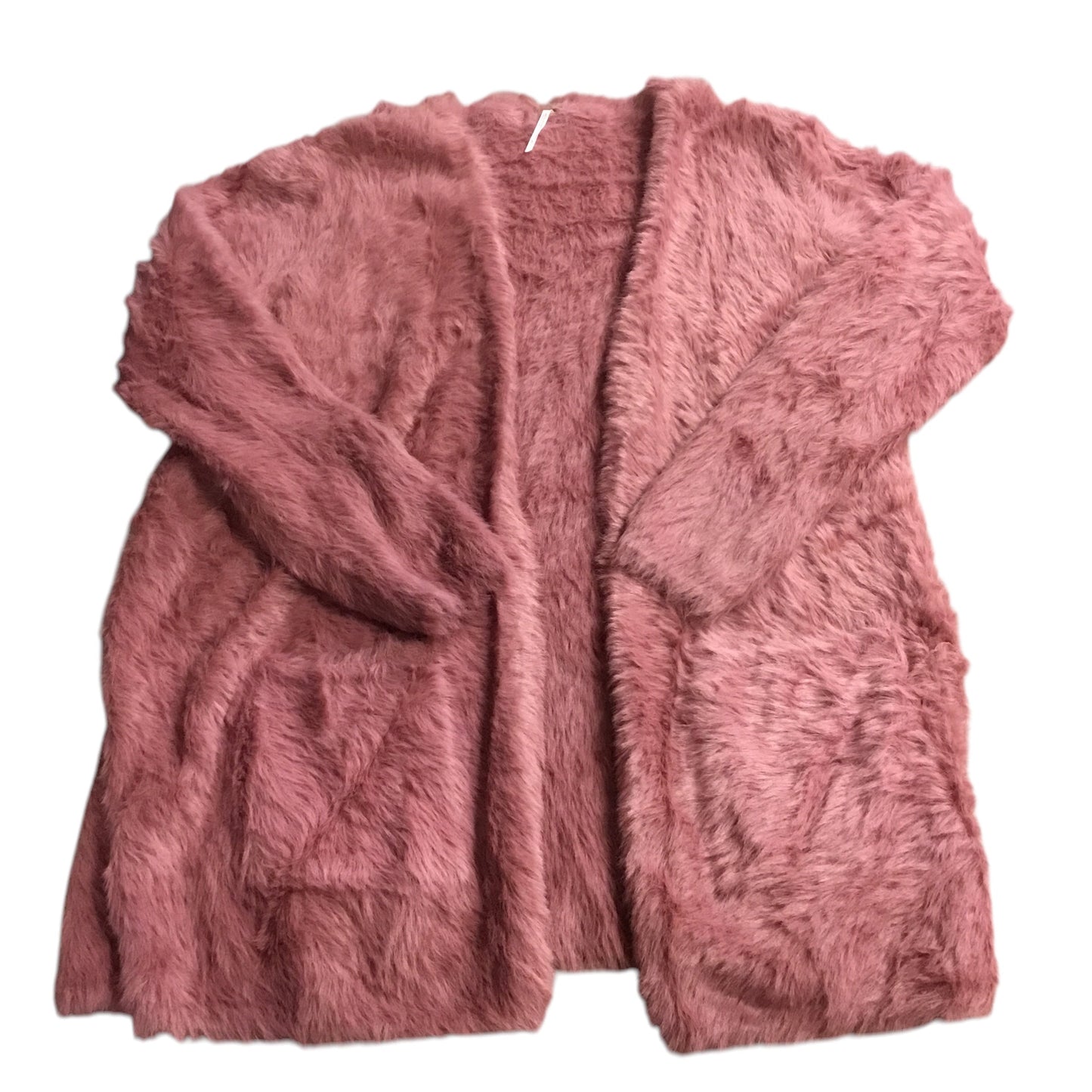 Sweater Cardigan By Free People In Pink, Size: L