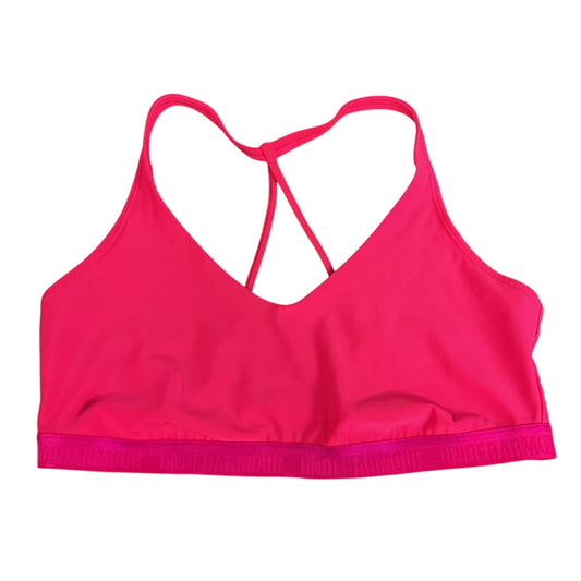 Athletic Bra By Under Armour In Pink, Size: L