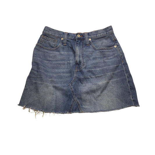 Blue Denim Skirt Mini & Short Madewell, Size 2