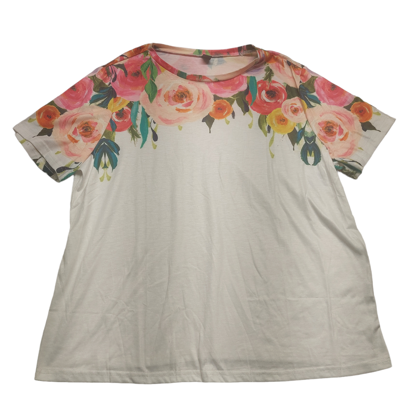 Top Short Sleeve By Shein  Size: 2x