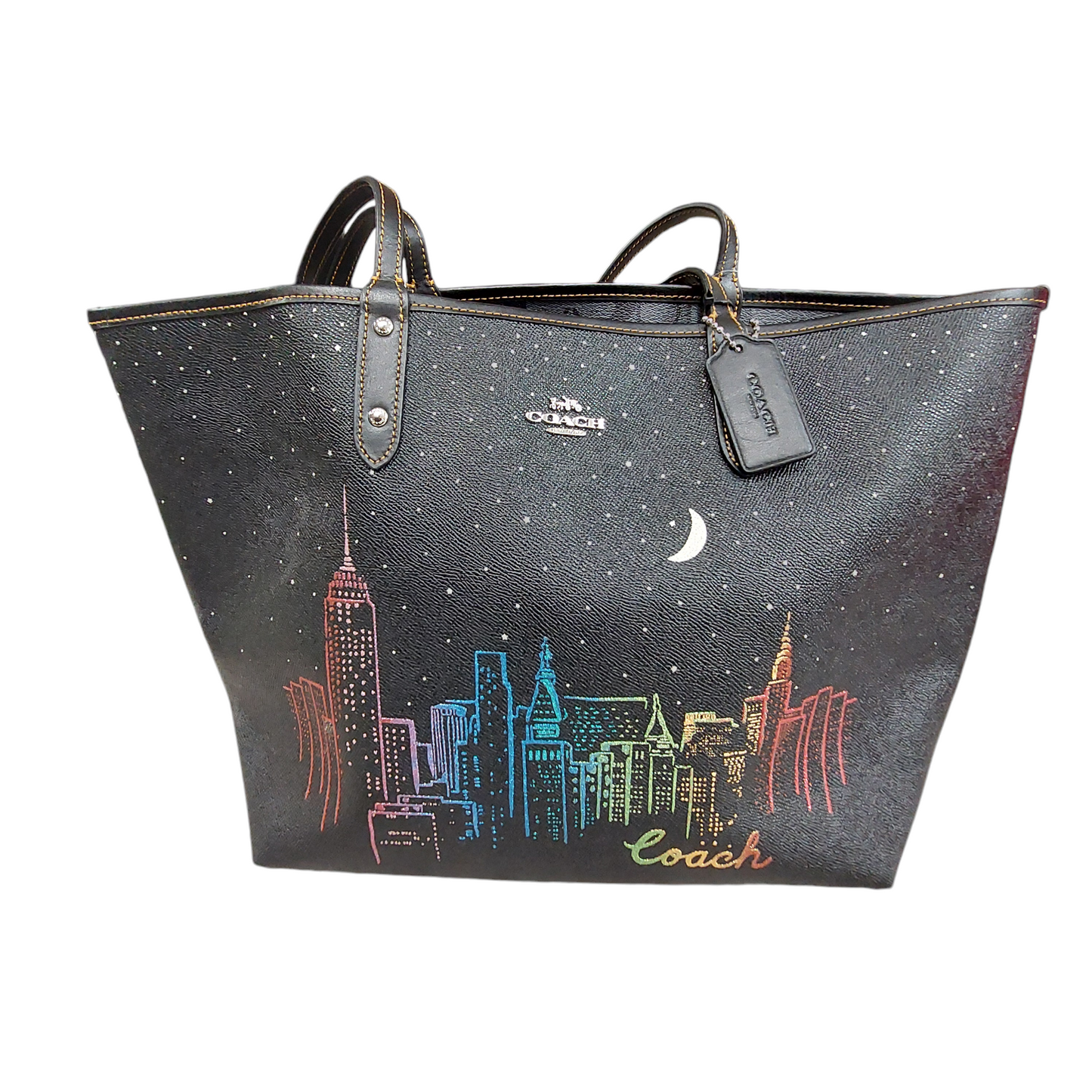 Tote Designer By Coach, Size: Large