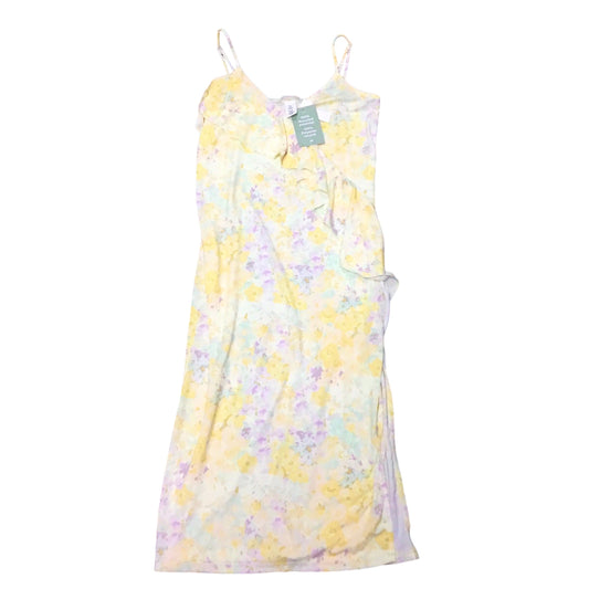 Yellow Dress Casual Maxi H&m, Size S