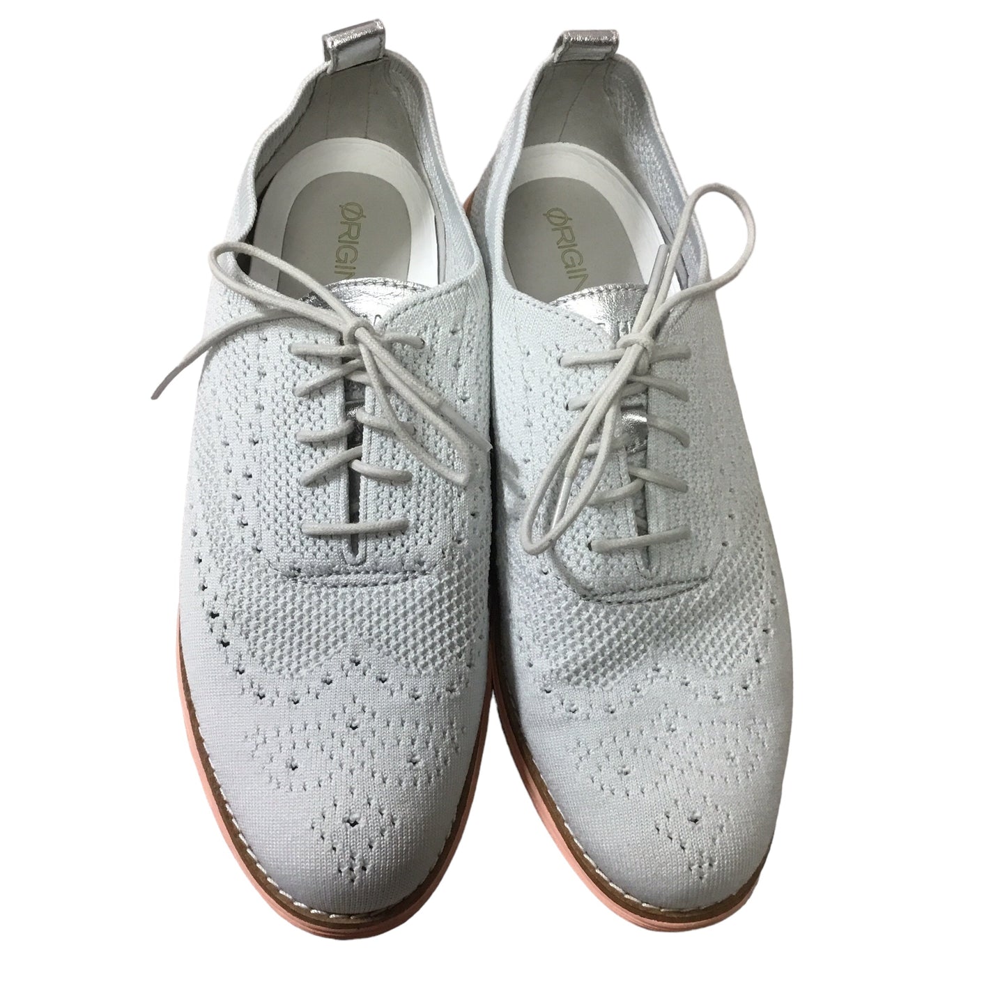 Silver Shoes Flats Cole-haan, Size 10