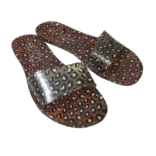 Brown Sandals Flats Matisse, Size 8