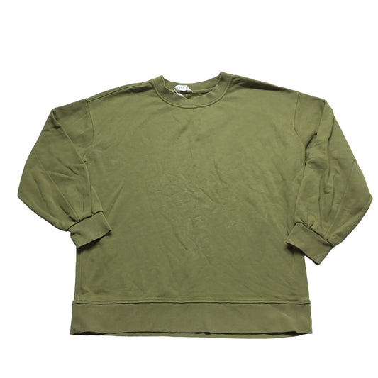 Green Sweatshirt Crewneck Lululemon, Size 6