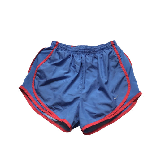 Blue & Red Athletic Shorts Nike Apparel, Size S