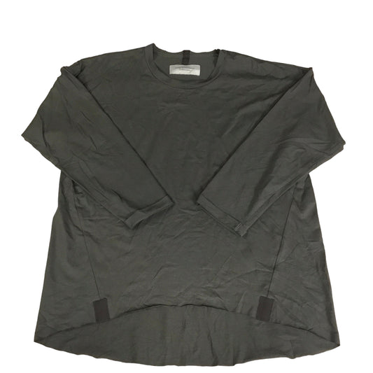 Top Long Sleeve By Cmb In Green, Size: M