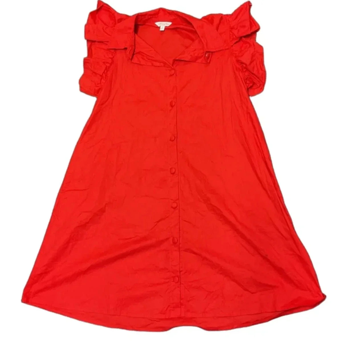 Dress Casual Short By Crown And Ivy In Red, Size: M