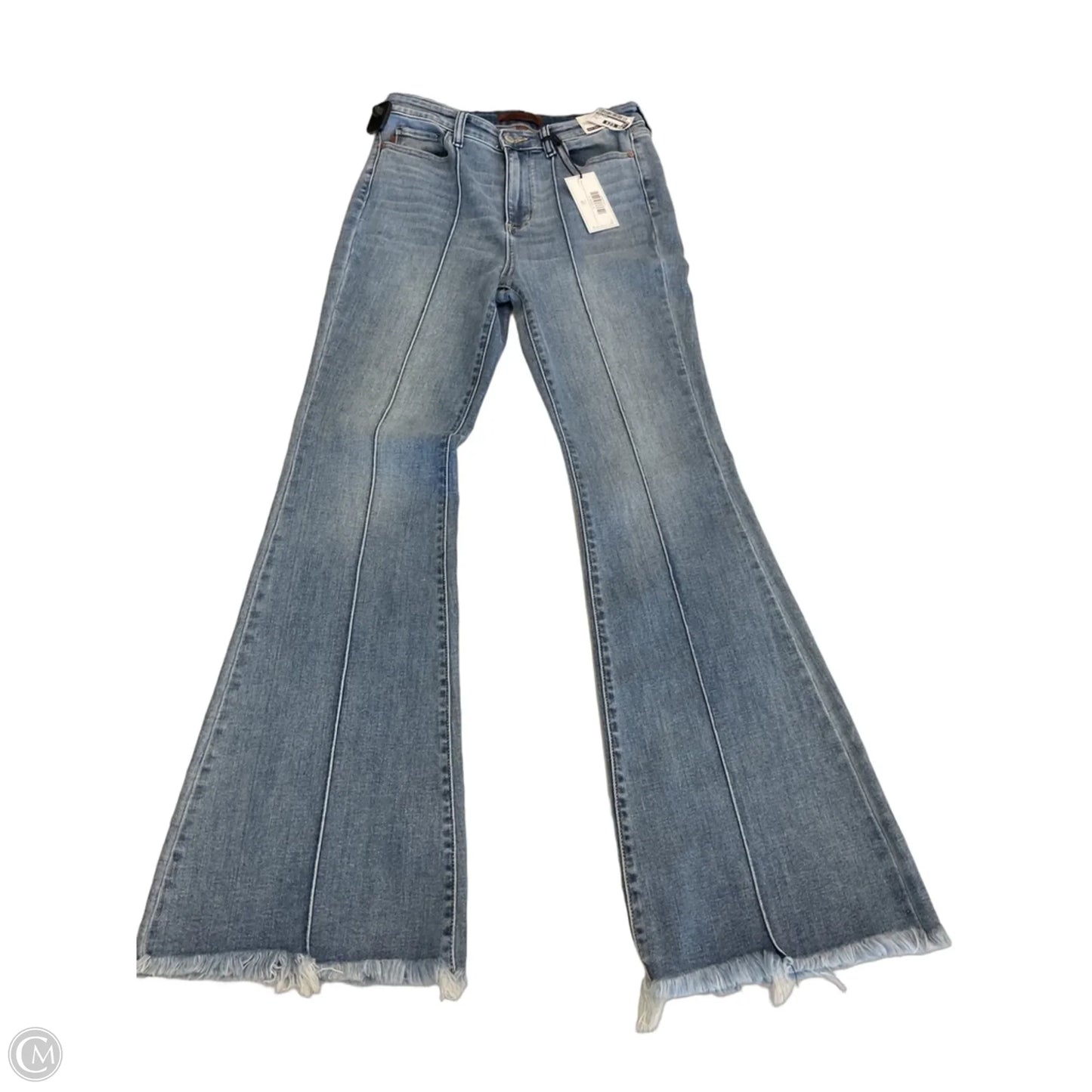 Jeans Flared By Judy Blue In Blue, Size: 8