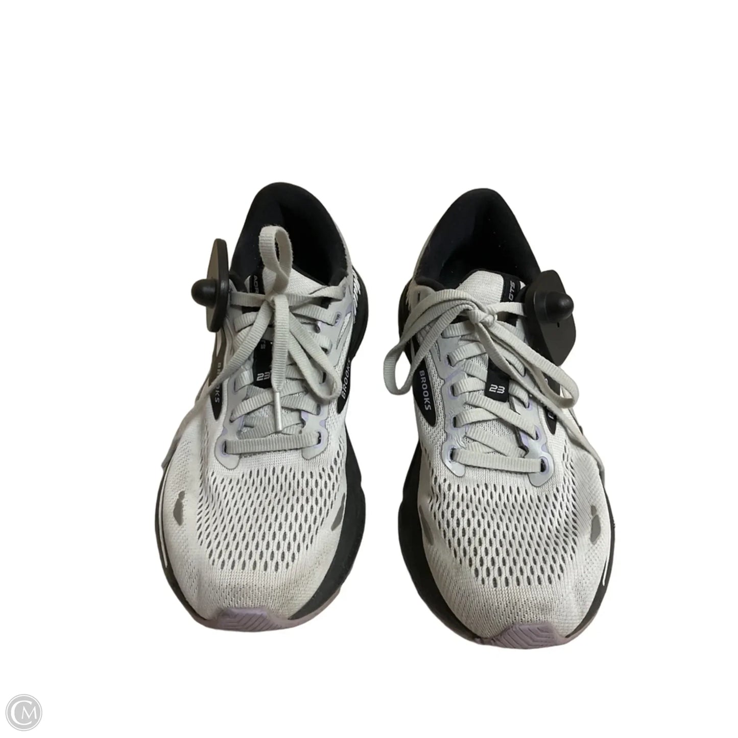Shoes Athletic By Brooks In Grey, Size: 8.5