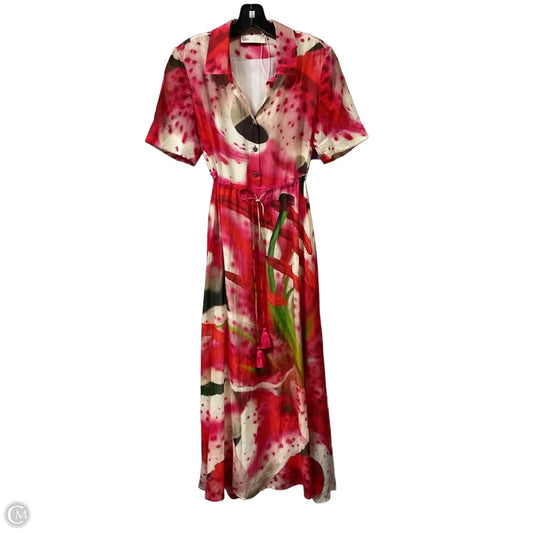 Dress Designer By Tory Burch In Floral Print, Size: S