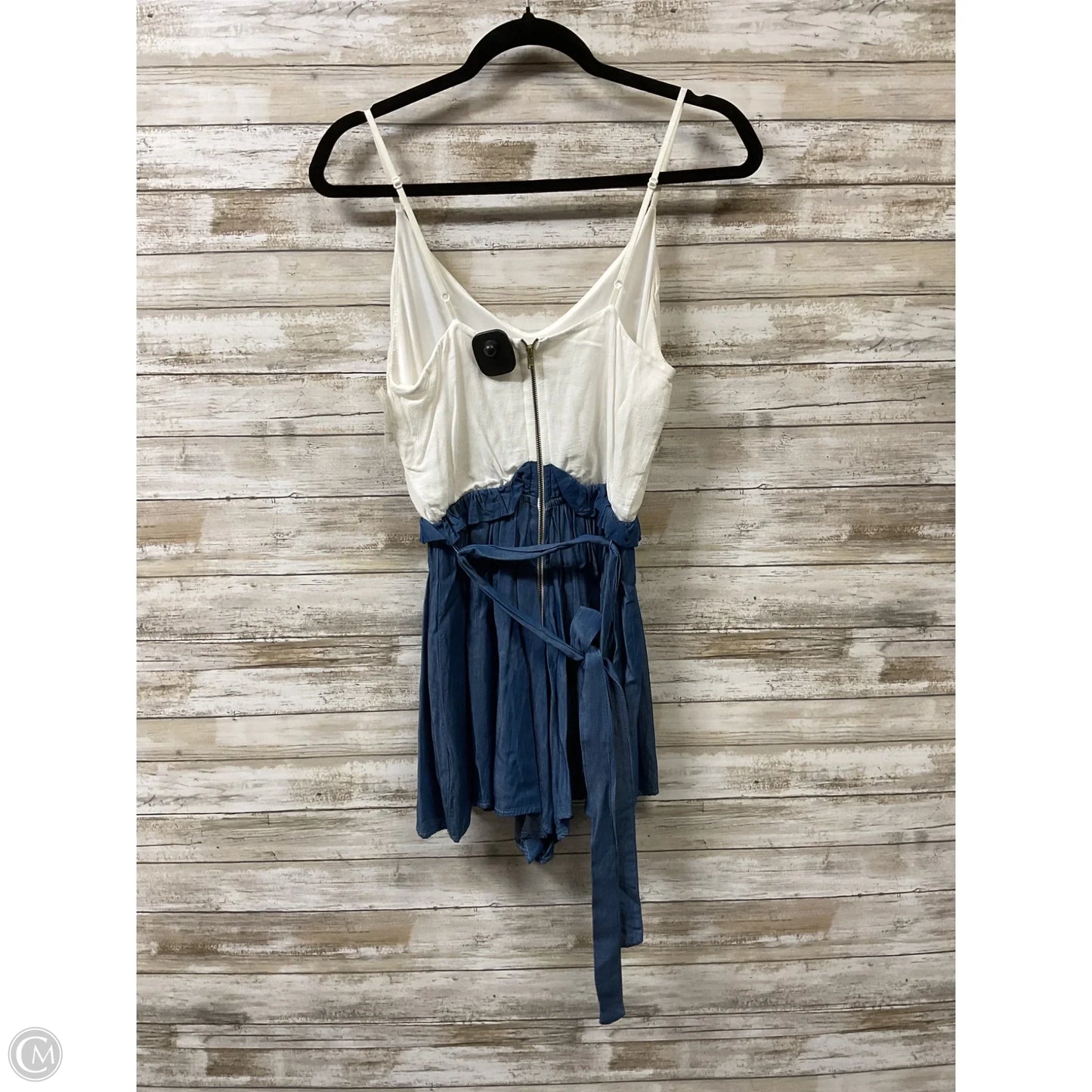 Romper By Altard State In Blue & White, Size: M
