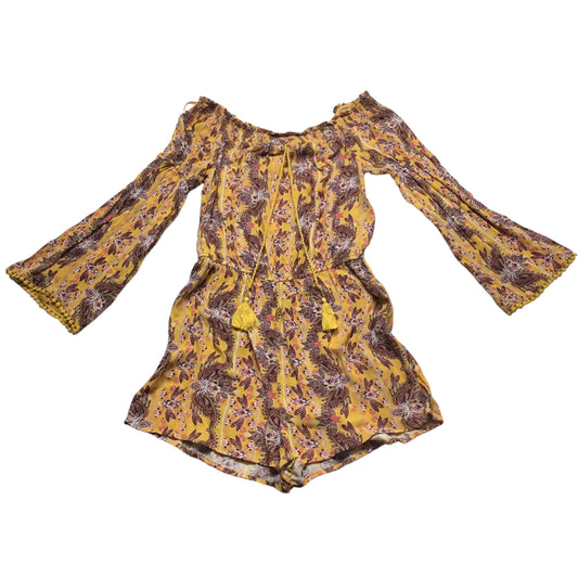 Yellow Romper Wonderly, Size L