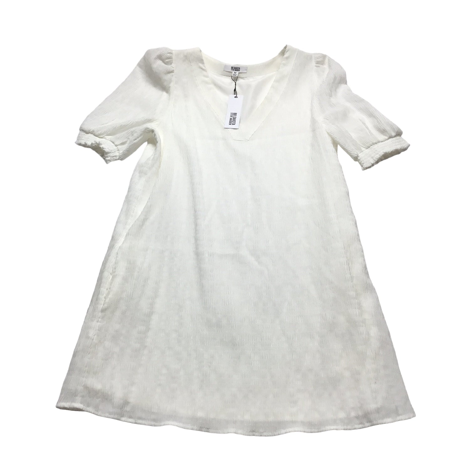 White Dress Casual Short Bb Dakota, Size M