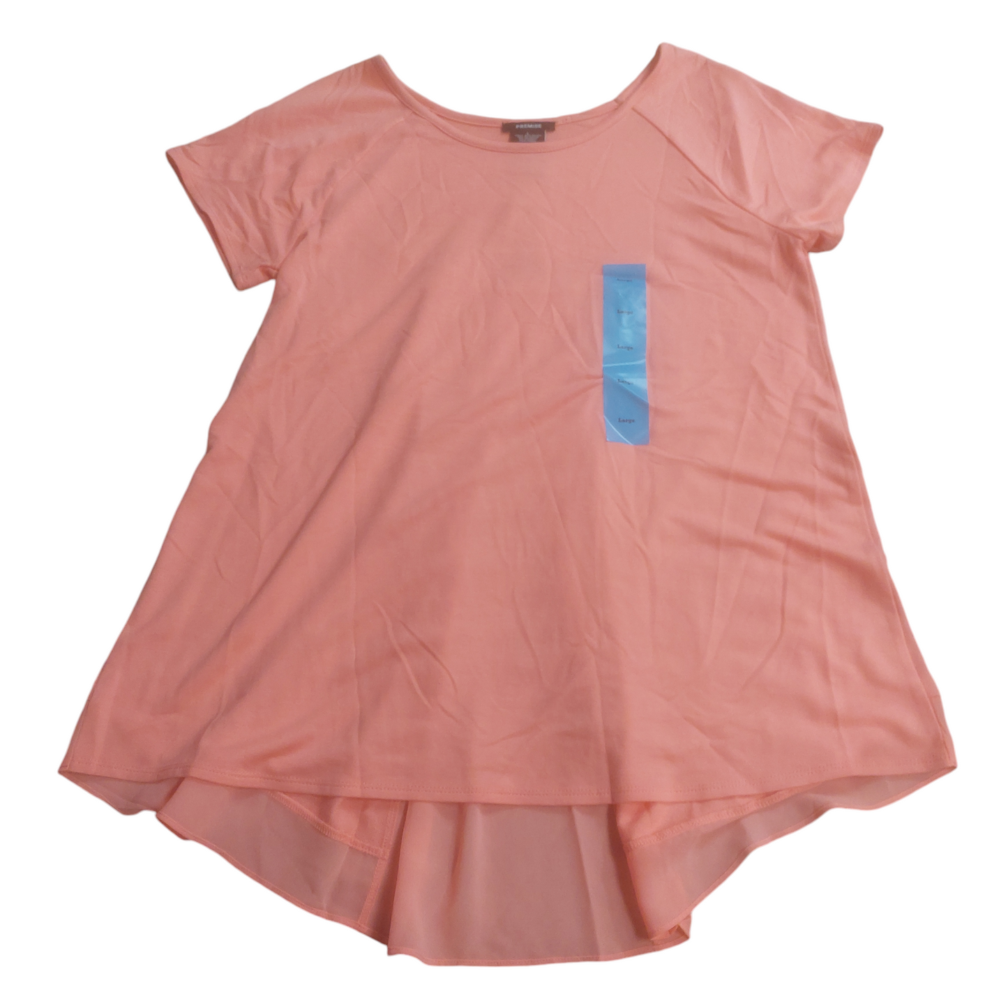 Peach Top Short Sleeve Premise, Size L