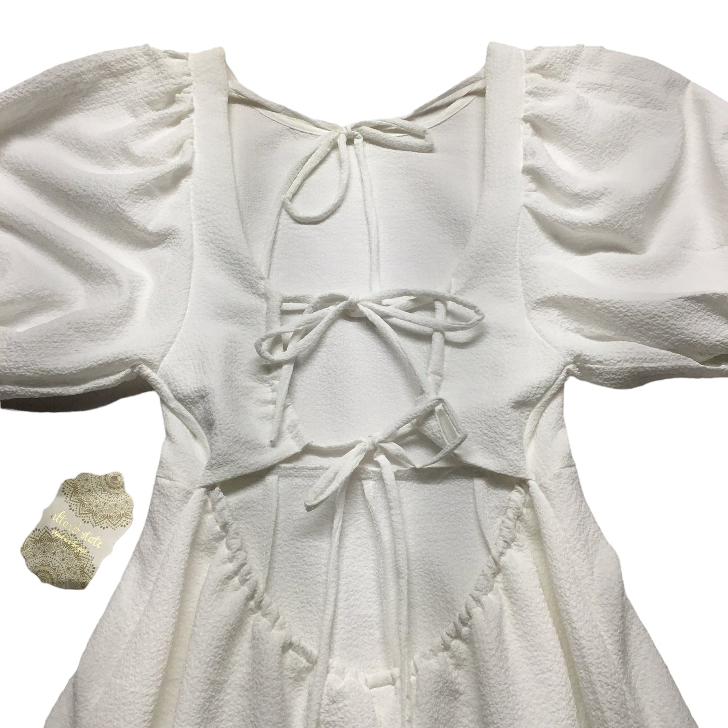 White Romper Altard State, Size L