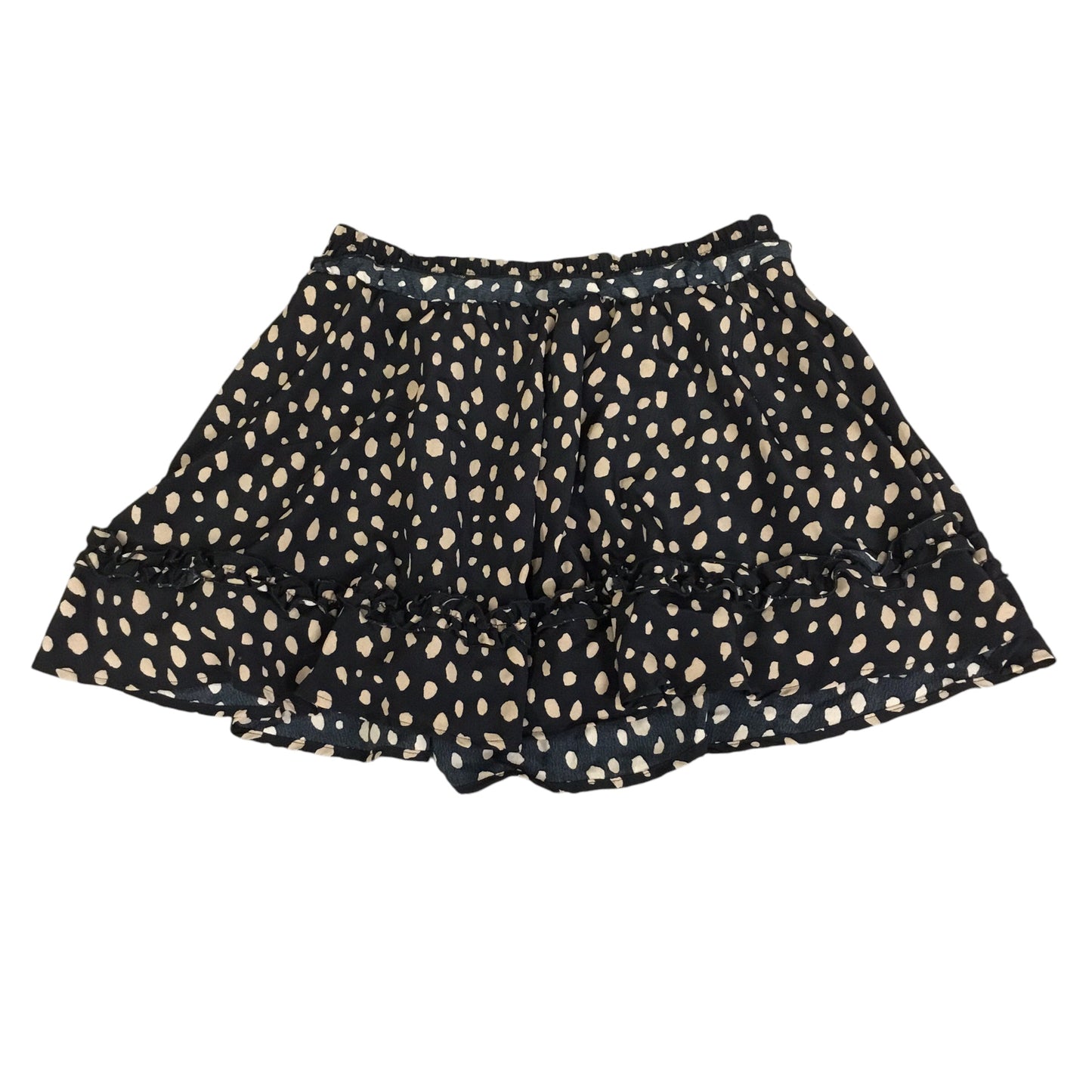 Skirt Mini & Short By Altard State In Black Tan, Size: M