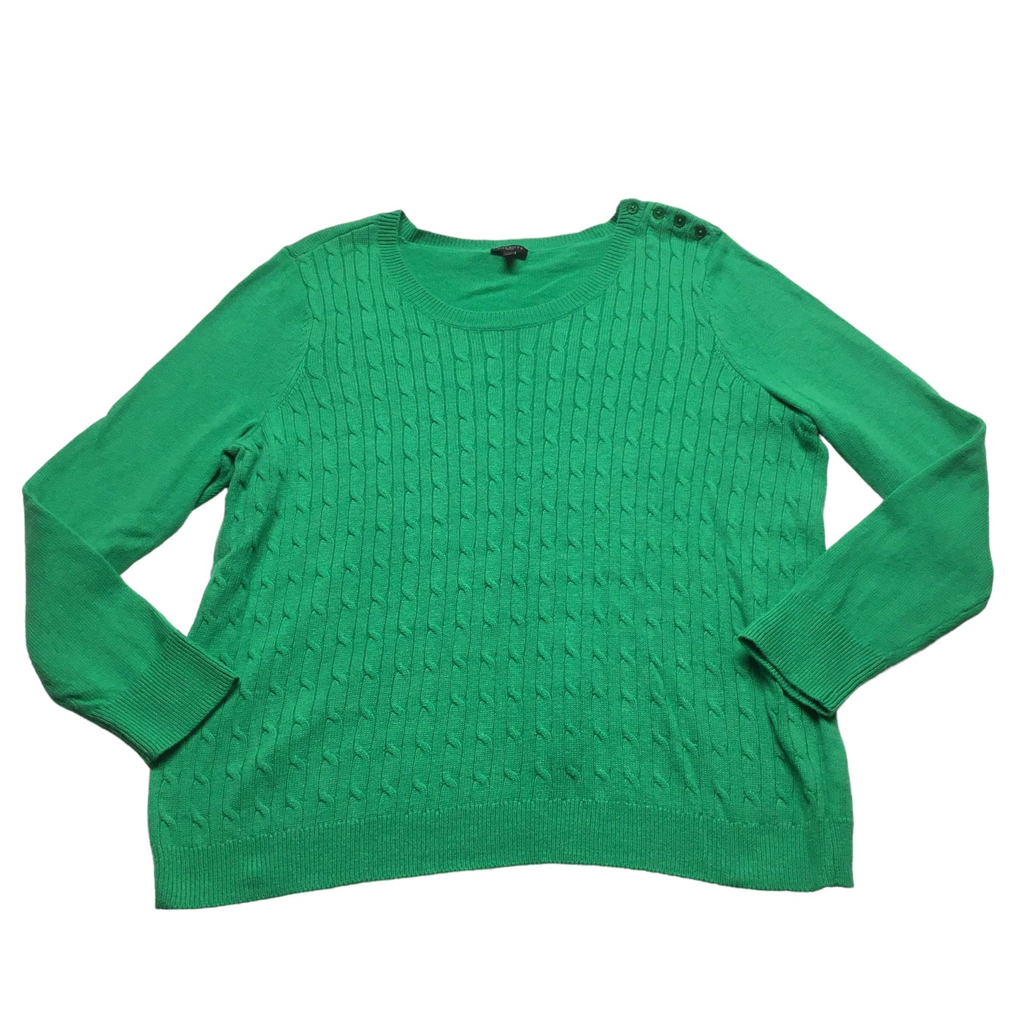 Green Sweater Talbots, Size 2x