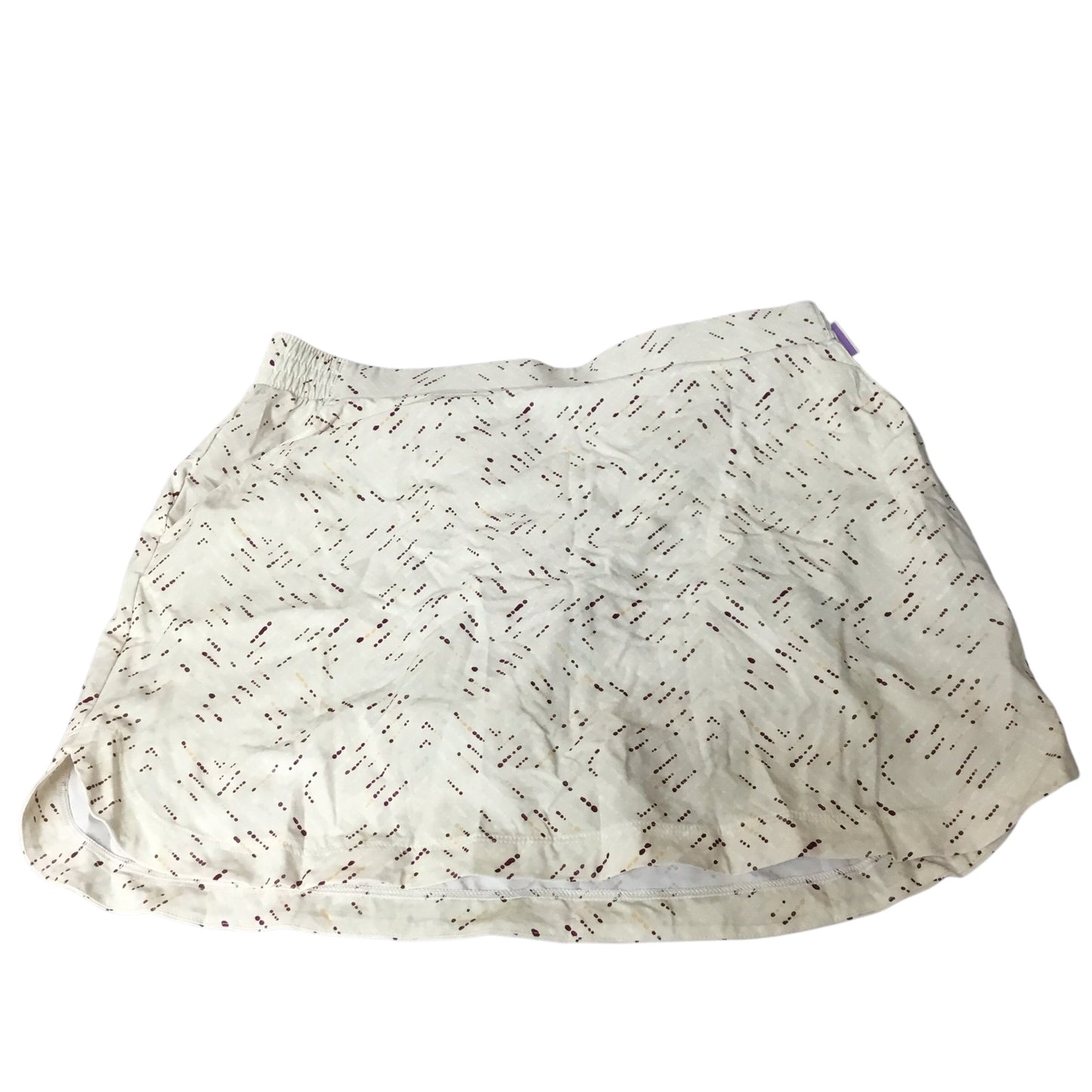 Athletic Skirt By Calia In Cream, Size: L