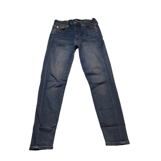 Jeans Skinny By 7 For All Mankind In Blue Denim, Size: 4