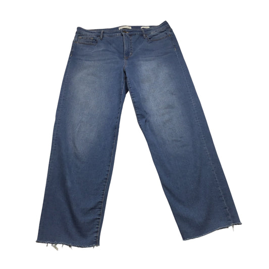 Jeans Straight By Sanctuary In Blue Denim, Size: 14