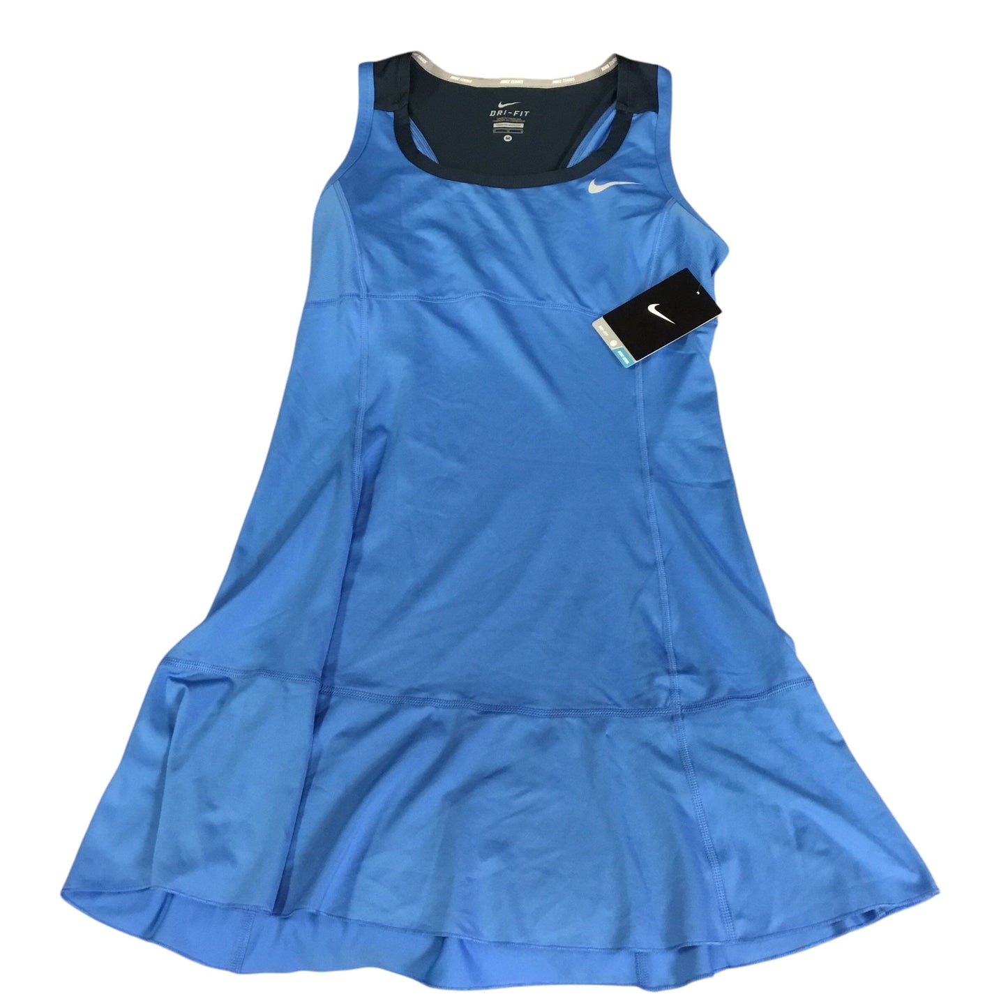 Athletic Dress By Nike Apparel In Blue, Size: M