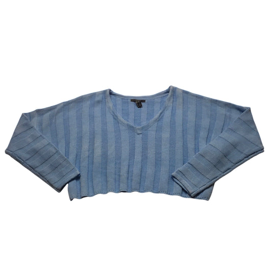 Sweater By Forever 21 In Blue, Size: L