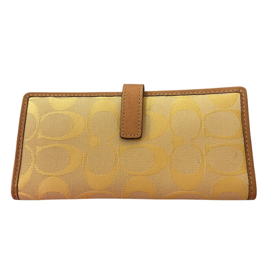 Wallet Designer By Coach, Size: Small