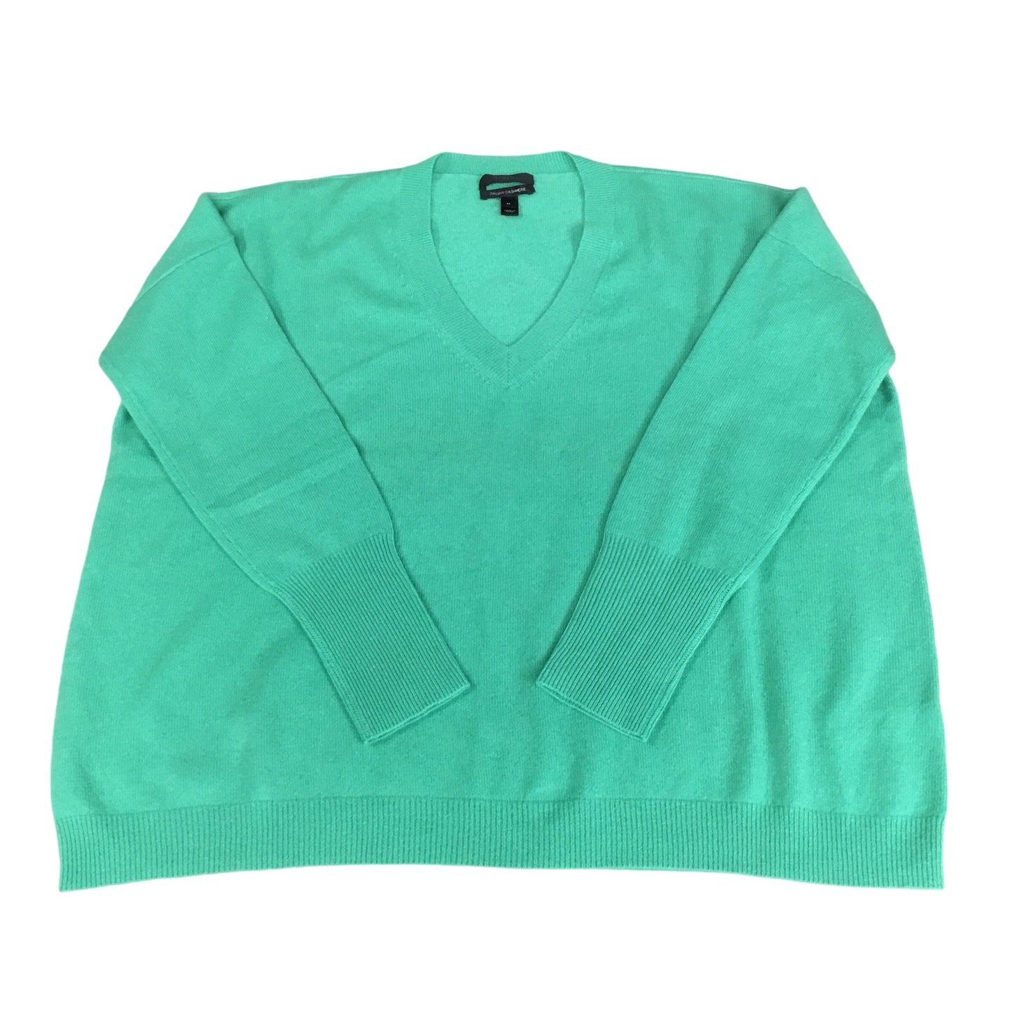 Sweater Cashmere By J. Crew In Green, Size: M