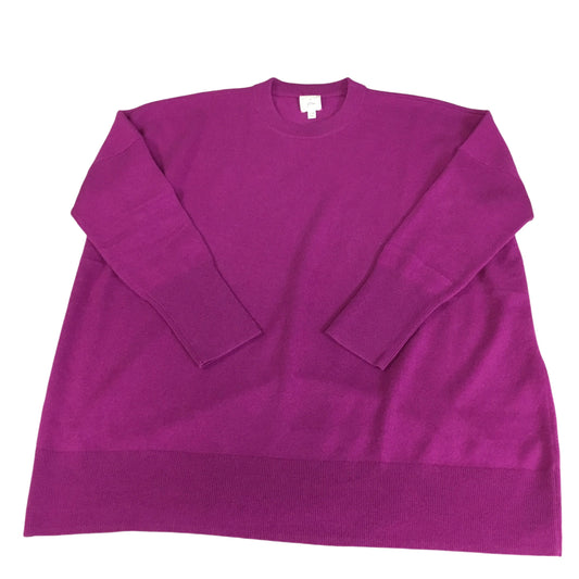 Sweater By J. Crew In Purple, Size: Xl