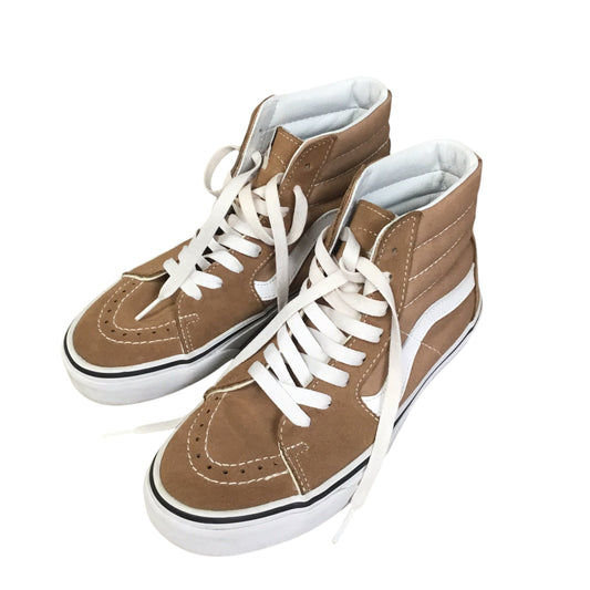 Shoes Sneakers By Vans In Brown, Size: 7.5