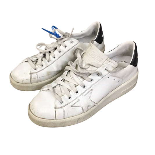 Shoes Luxury Designer By Golden Goose In White, Size: 7